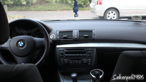 BMW 1er E87 vor dem Einbau des NEXUS 7 Tablets