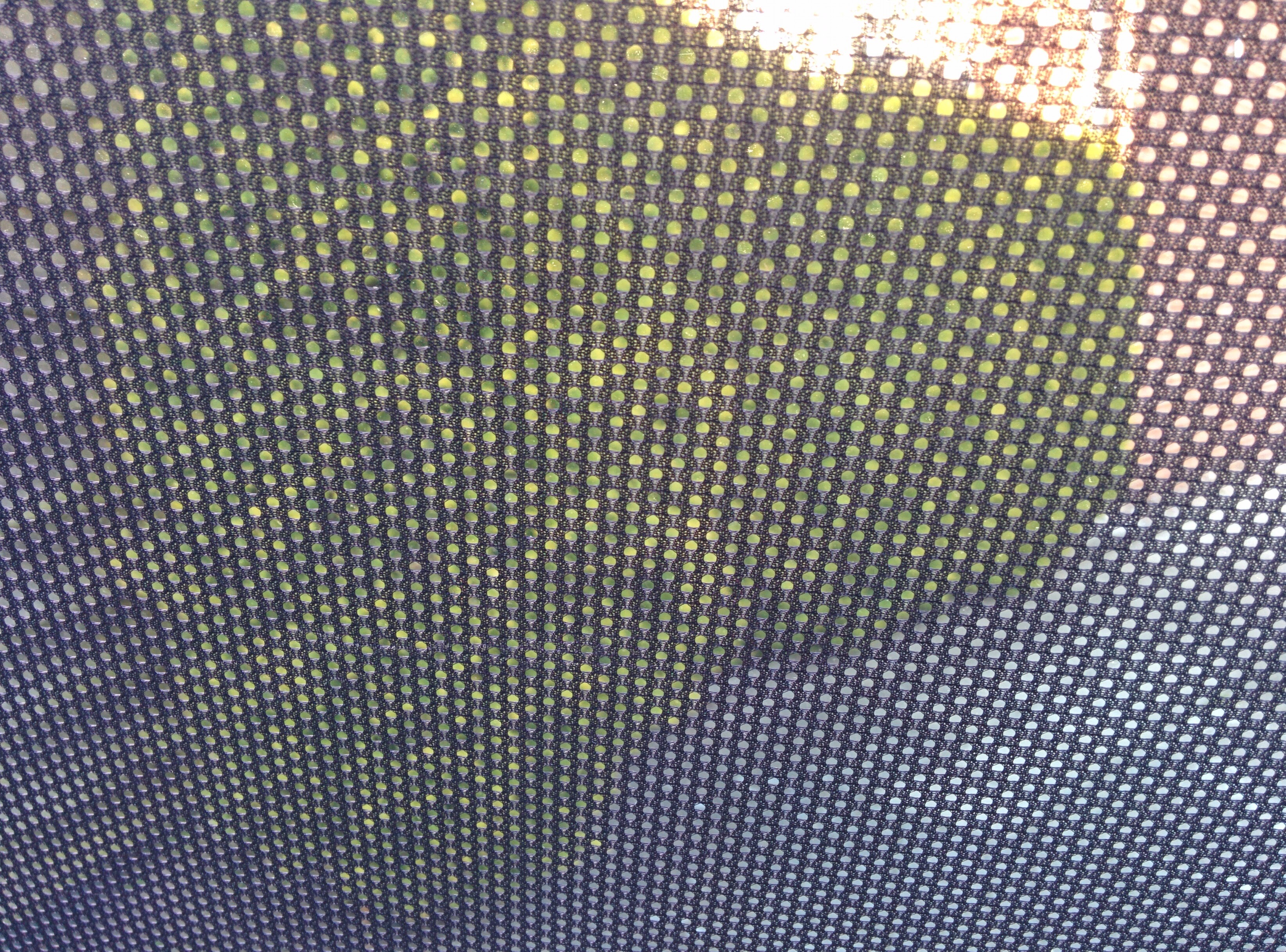 Nahaufnahme des BMW Sonnenschutz für Seitenfenster